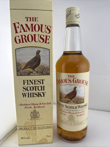 Vintage famous grouse scotch - famous,