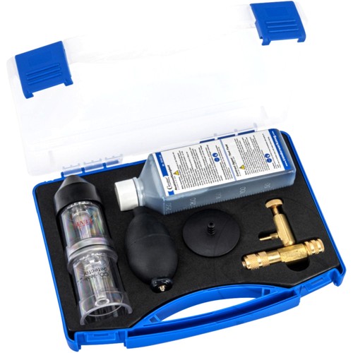 Engine block leak tester with - leak,