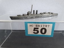 1/1250 1/1200  HMS LONDON BRITISH MADE WATERLINE SHIP DIECAST MODEL 10cm LONG