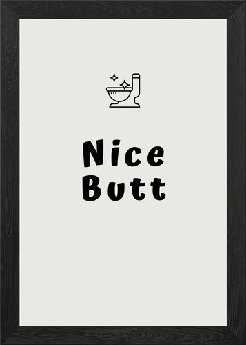 Nice butt framed wall - framed,