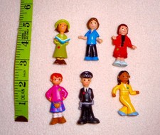RARE SET OF CHARACTER TOYS X 6 FROM BALAMORY TV SERIES 2” APPROX PLEASE READ ALL