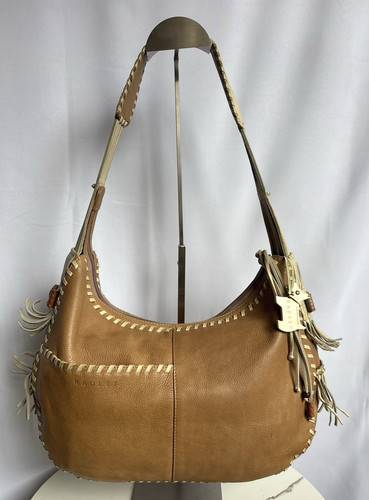 Vintage radley y2k tan leather - radley,