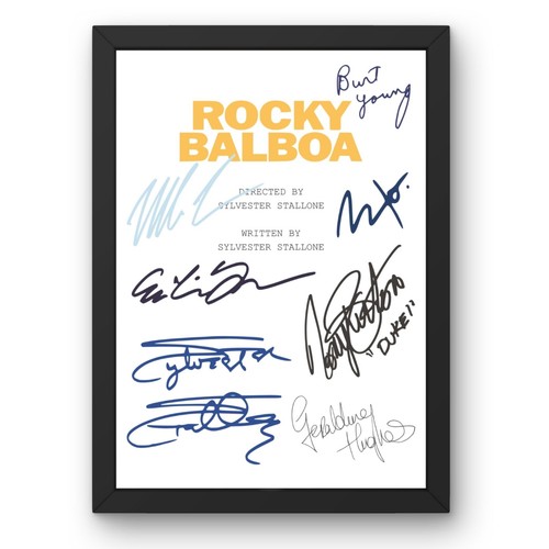 Rocky balboa inspired poster - inspired,