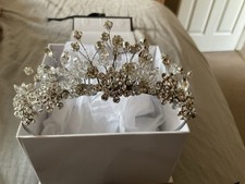 Halo And Co Crystal Swarovski Elements Wedding Tiara