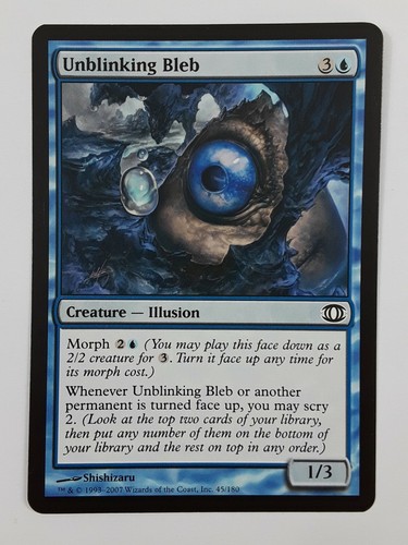 Mtg unblinking bleb future - unblinking,