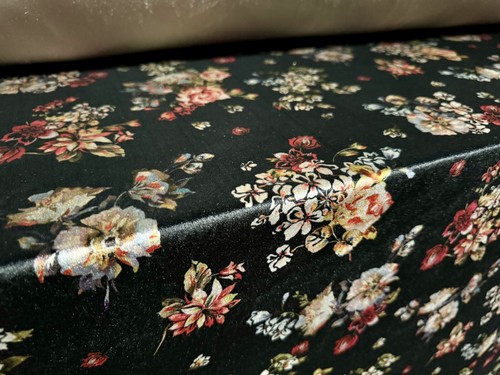 Stretch spandex velvet fabric - stretch,
