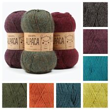 Drops Alpaca 4ply Knitting Yarn 100% Soft Sock Wool Crochet 30 Colours 50gr Ball