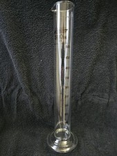 JAY TEC LAB GLASSWARE MEASURING CYLINDER 500 ml X 5 ml Divisions