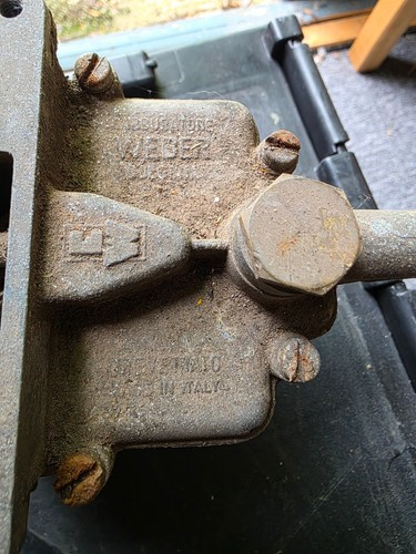 Ford pinto twin choke webber - ford,