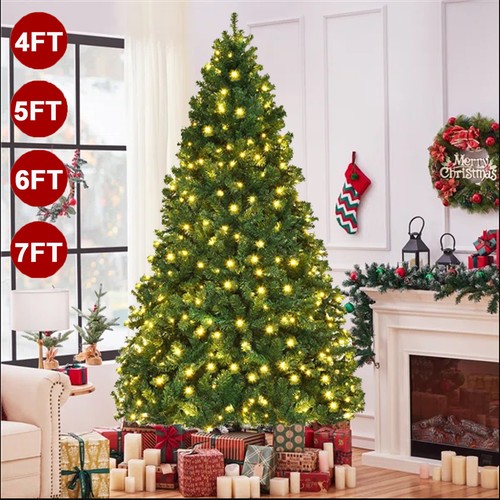 7ft green christmas tree - 4/5/6/7ft,