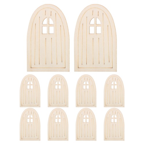 Diy 10pcs unpainted wooden - unpainted,