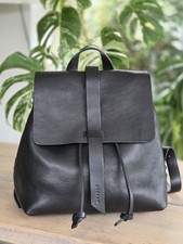 Jigsaw Blake Black Leather