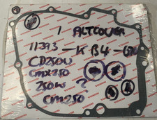 Honda CD250 U / CMX250 Alternator Cover Gasket - Part No 11393-KB4-670 - Genuine