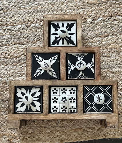 Ceramic and wood - ceramic,