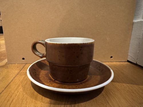 Gustavsberg coq cup - &, saucer