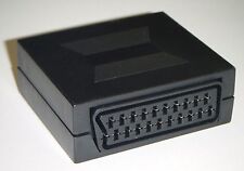 21 PIN SCART LEAD CABLE COUPLE JOINER EXTENDER ADAPTOR Female to Female SOCKET