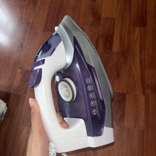 Asda Steam Iron White and Purple