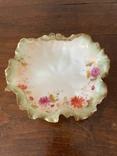 Moore Brothers Serving Dish with aperture for thumb when holding.