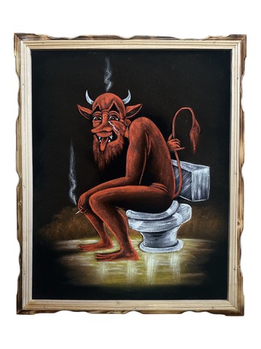 Devil the toilet x 22 - ,, 22"