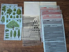 Job lot Helvetica etc  sheets Vintage Letraset Font Design retro #5