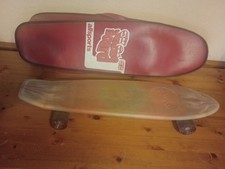 Vintage Skateboard - Pro Am 1970s 70's 23" with retro bag skate board allsports 