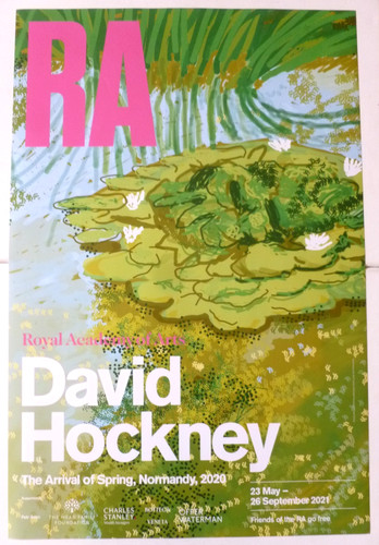 David hockney the arrival - arrival, of