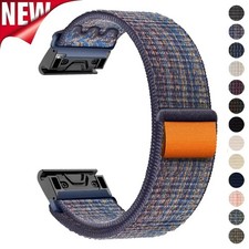 Premium for Garmin Fenix 7X/6/5 Nylon Watch Strap Band Rugged Sports 22mm 26mm