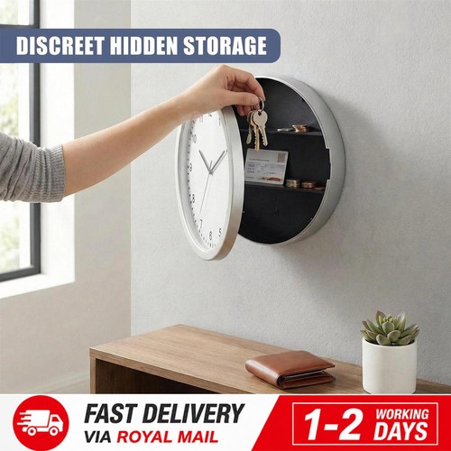 Wall clock hidden safe - safe, secret