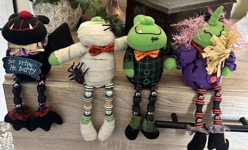 Set vintage halloween - set,