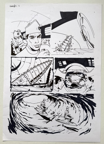 Lee sullivan comic art - sullivan,