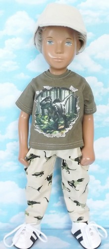 Piece olive dinosaur - 3,