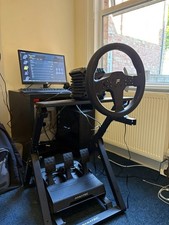 SIM Racing Rig, Fanatec CSL DD, Elite Pedals V2, Next level Racing wheel Stand