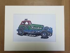 brisca f1 stock car  print of
