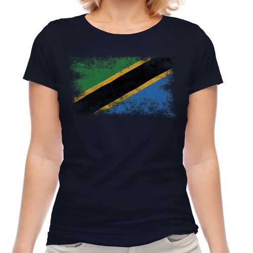 Tanzania distressed flag - tanzania,