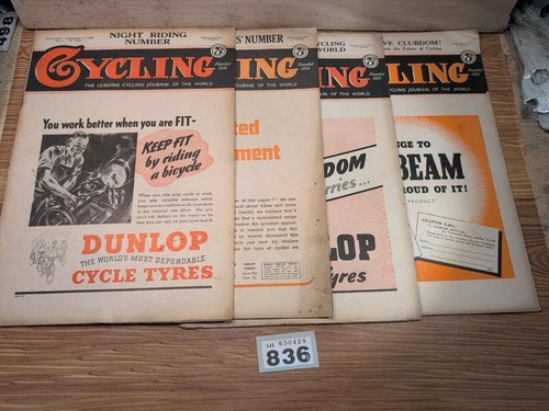 Cycling magazine 1940 - magazine,