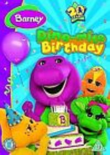 Barney dinomite birthday dvd - dinomite,