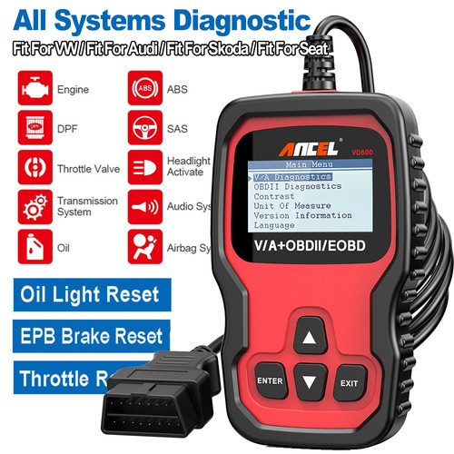 Ancel car abs srs code - ancel, reader