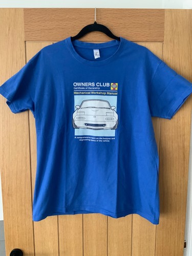 Mazda mx5 shirt mens - t, size