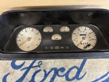 Ford Escort Mk2 RS2000 Rev Counter Speedo Dash Binnacle White Dials