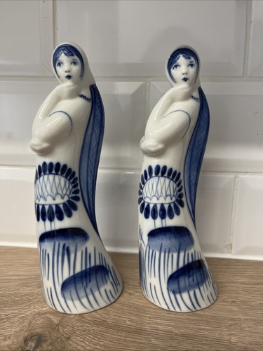 Ussr russian soviet gzhel blue - ussr,