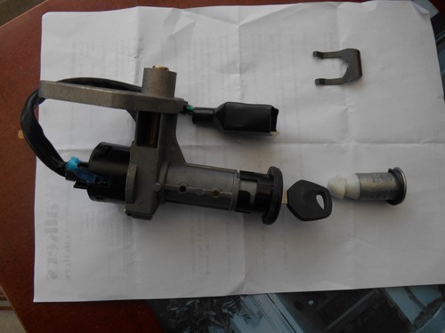 Lock key set ignition barrel - key,