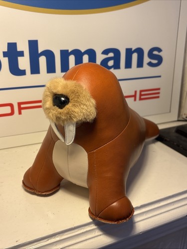 Rare zuny walu walrus faux - walrus,
