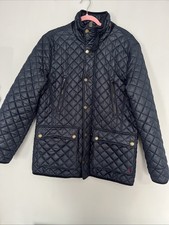 Joules Men’s Navy Quilted Jacket Size Large