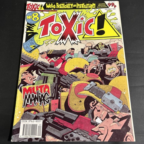 Toxic may 1991 comic - no’8,