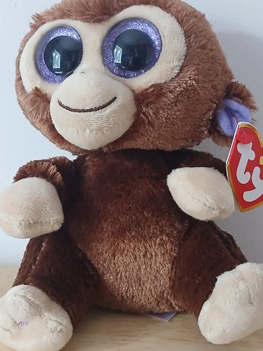 Beanie boo coconut monkey - ty,