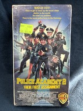 Police Academy 2 The First Assignment VHS  Tape - Brand New Factory Sealed