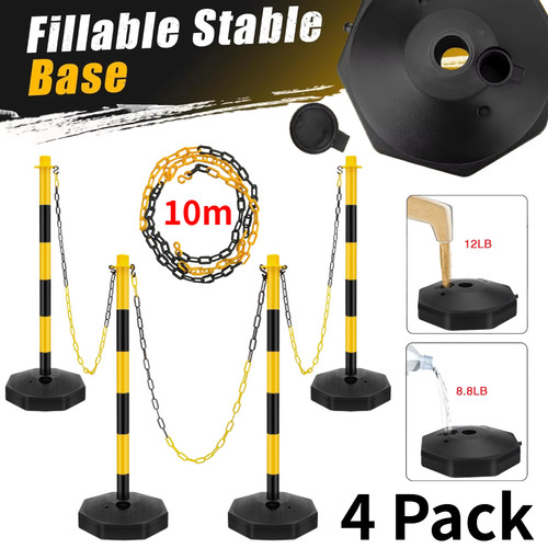 Black yellow 4pcs plastic - black+yellow,