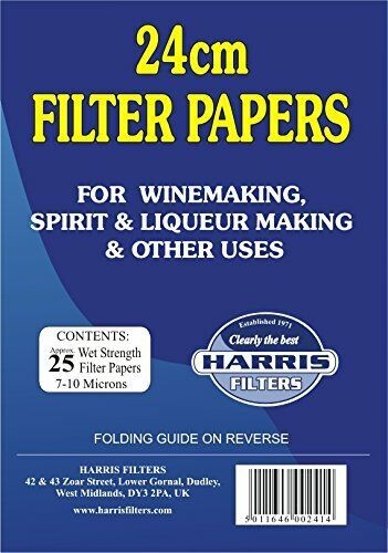 Vinbrite filter papers 24cm - papers,