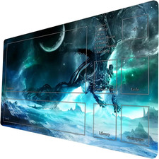 MTG Blue Dragon Playmat with zones. Brand new 60cmx35m