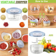 Mini Garlic Grinder Onion Vegetable Chopper Cutter For Ginger Chili Peppers UK